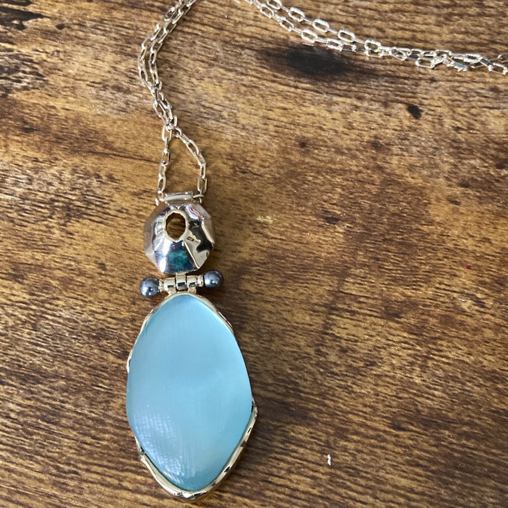 Alexis Bittar signed pendant necklace